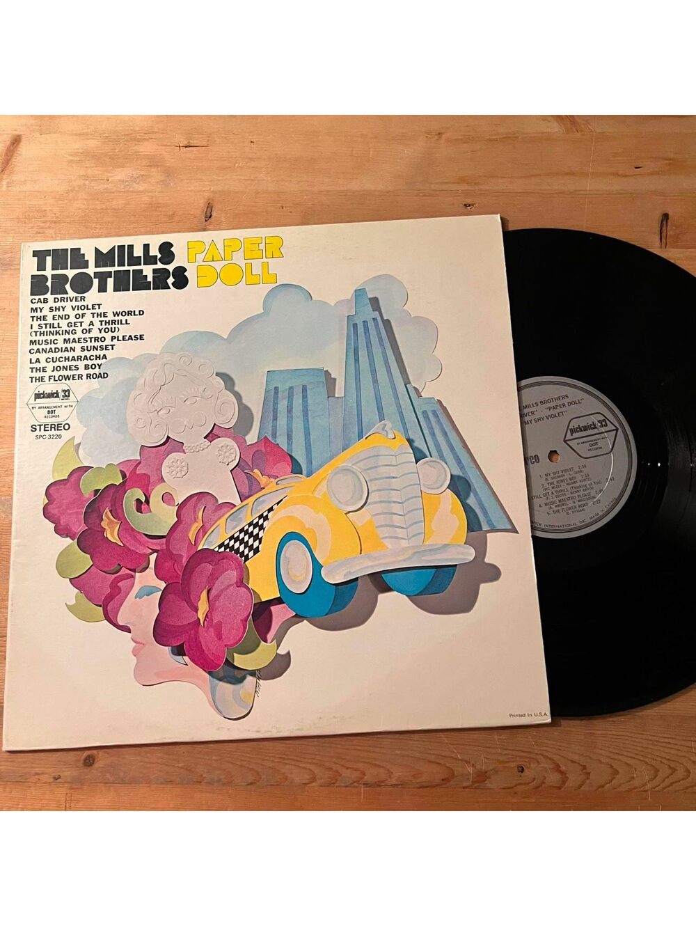 The Mills Brothers - Paper Doll 33rpm VG+ VR21